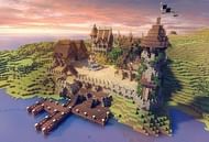 Clear skies with the No Weather Effects mod (Image via Pinterest)